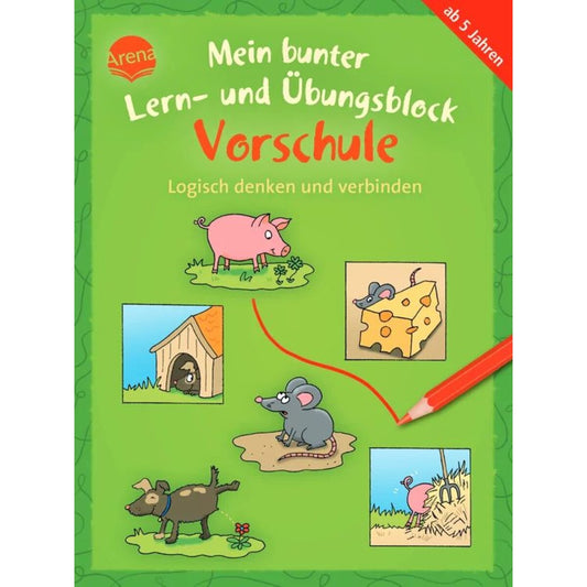 Arena Mein bunter Lern- & Übungsblock VS. Logisch denken und verbinden