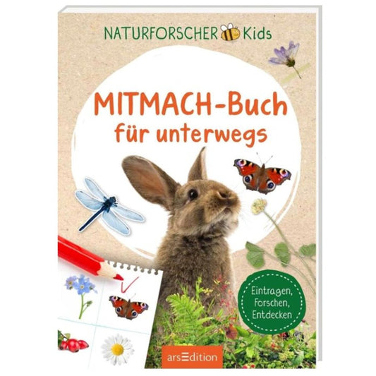 ars Edition Naturforscher-Kids - Mitmach-Buch für unterwegs