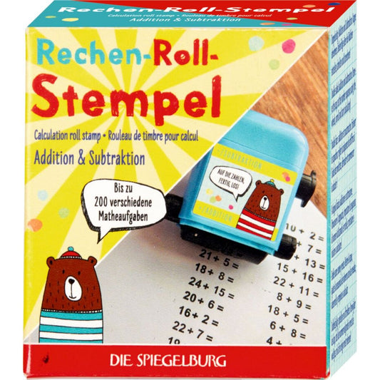 Die Spiegelburg Rechen-Roll-Stempel - Bunte Geschenke