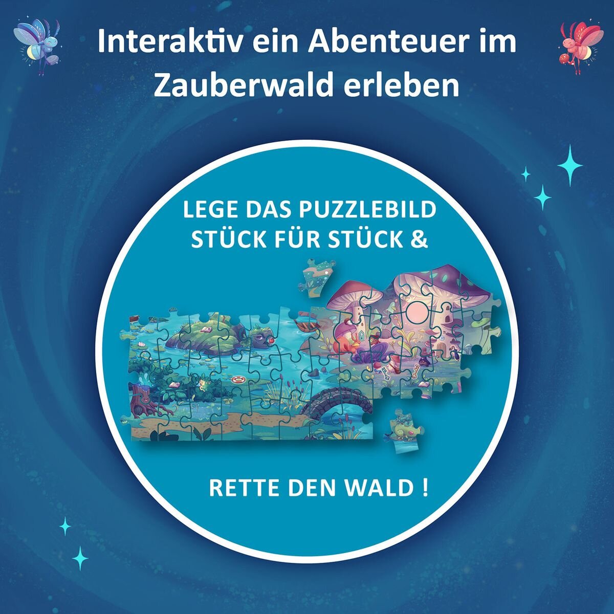 KOSMOS Adventure Puzzle - Das Licht im Zauberwald