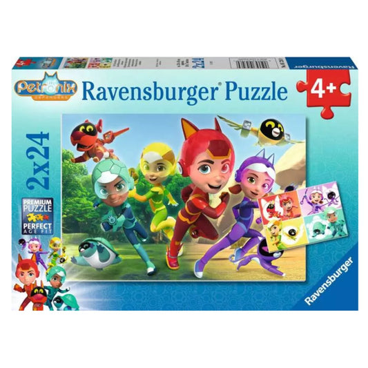 Ravensburger Kinderpuzzle ab 4 Jahren - Die Tierschützer - 24 Teile
