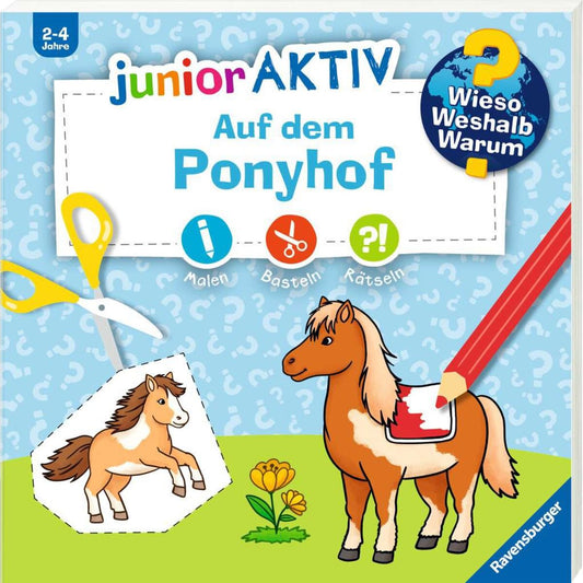 Ravensburger Wieso? Weshalb? Warum? junior AKTIV: Auf dem Ponyhof