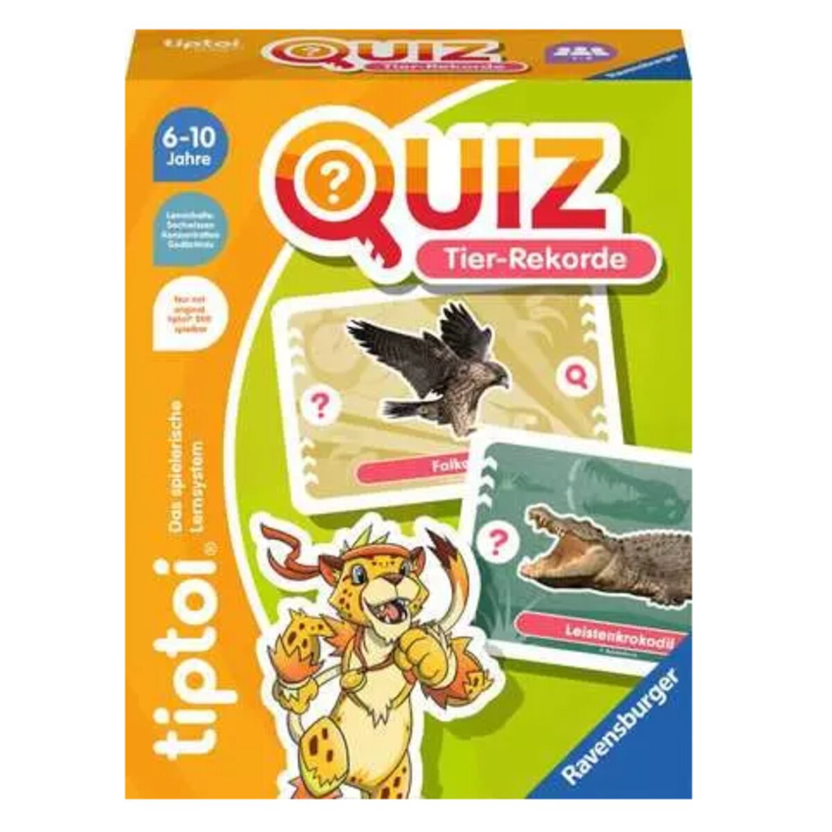 Ravensburger tiptoi® Quiz Tier-Rekorde