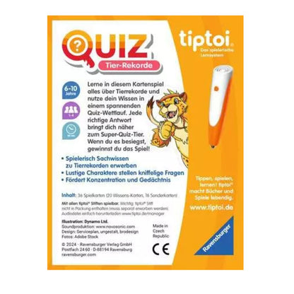 Ravensburger tiptoi® Quiz Tier-Rekorde