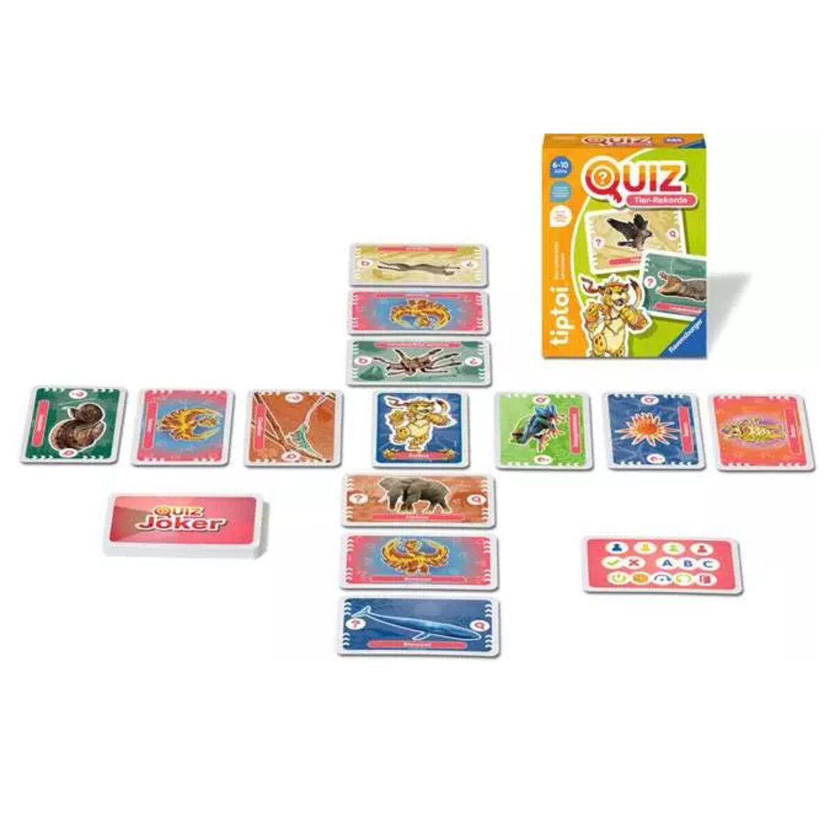 Ravensburger tiptoi® Quiz Tier-Rekorde